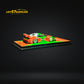 Inno64 Mazda RX-7 LBWK FD3S Orange/Green MDX 24' 1:64 IN64-LBWK-RX7-04