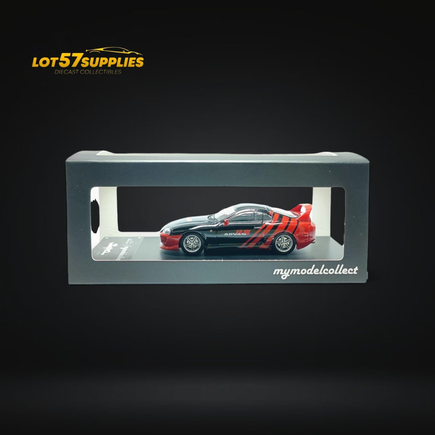 MC 1994 Toyota Supra JAZ80 Advan Livery 1:64