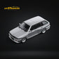 Mortal BMW E30 Touring Wagon in Argent Grey w/ Openable Hood 1:64