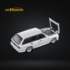 Mortal BMW E30 Touring Wagon in Venus White w/ Openable Hood 1:64