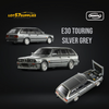 Mortal BMW E30 Touring Wagon in Silver Grey w/ Openable Hood 1:64