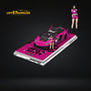 Cool Car Lamborghini GT EVO Dark Pink Figure Version 1:64