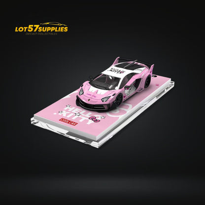 Cool Car Lamborghini GT EVO Light Pink Ordinary 1:64