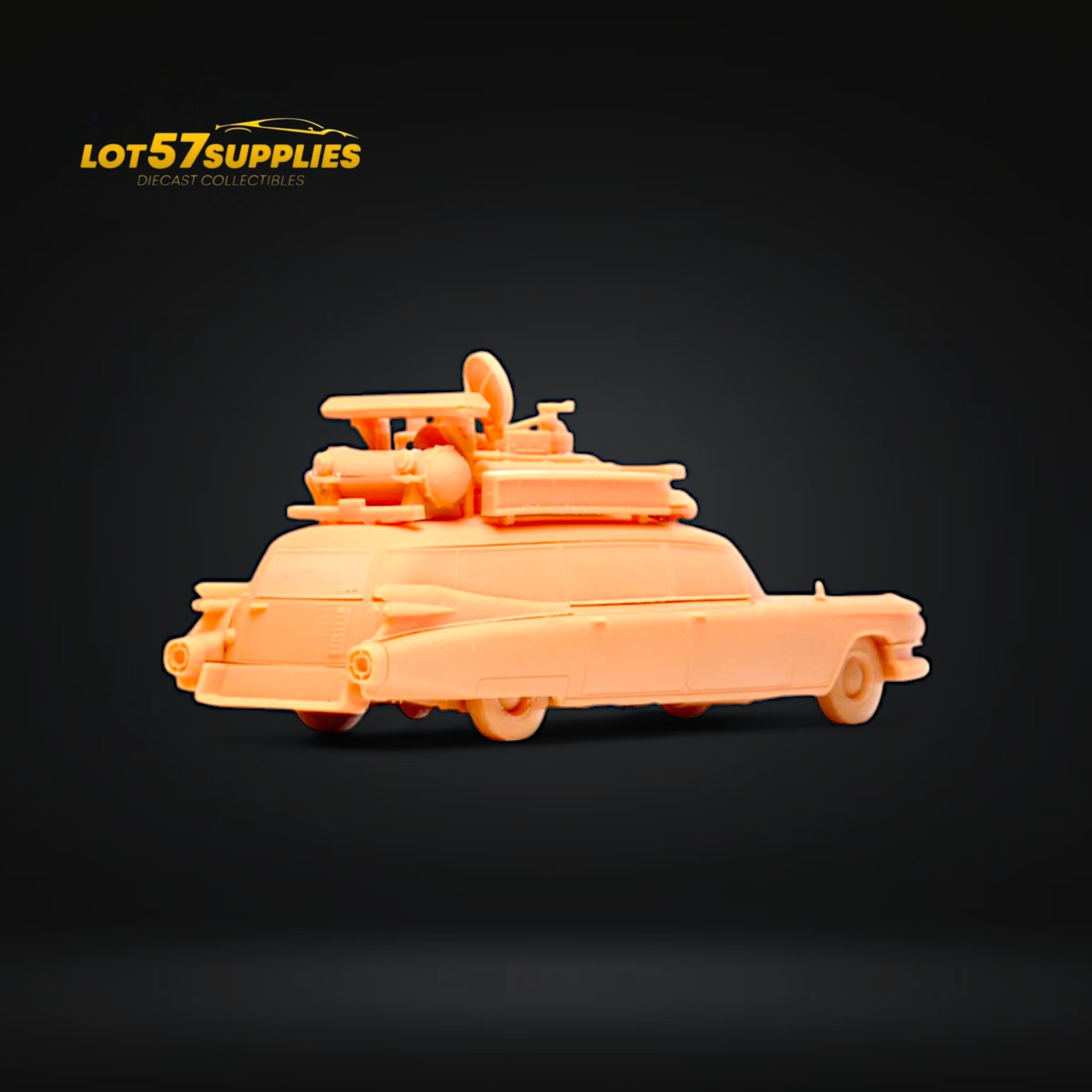 YS Movie version 1959 Cadillac Ecto-1 GHOSTBUSTERS w/ Accessories 1:64