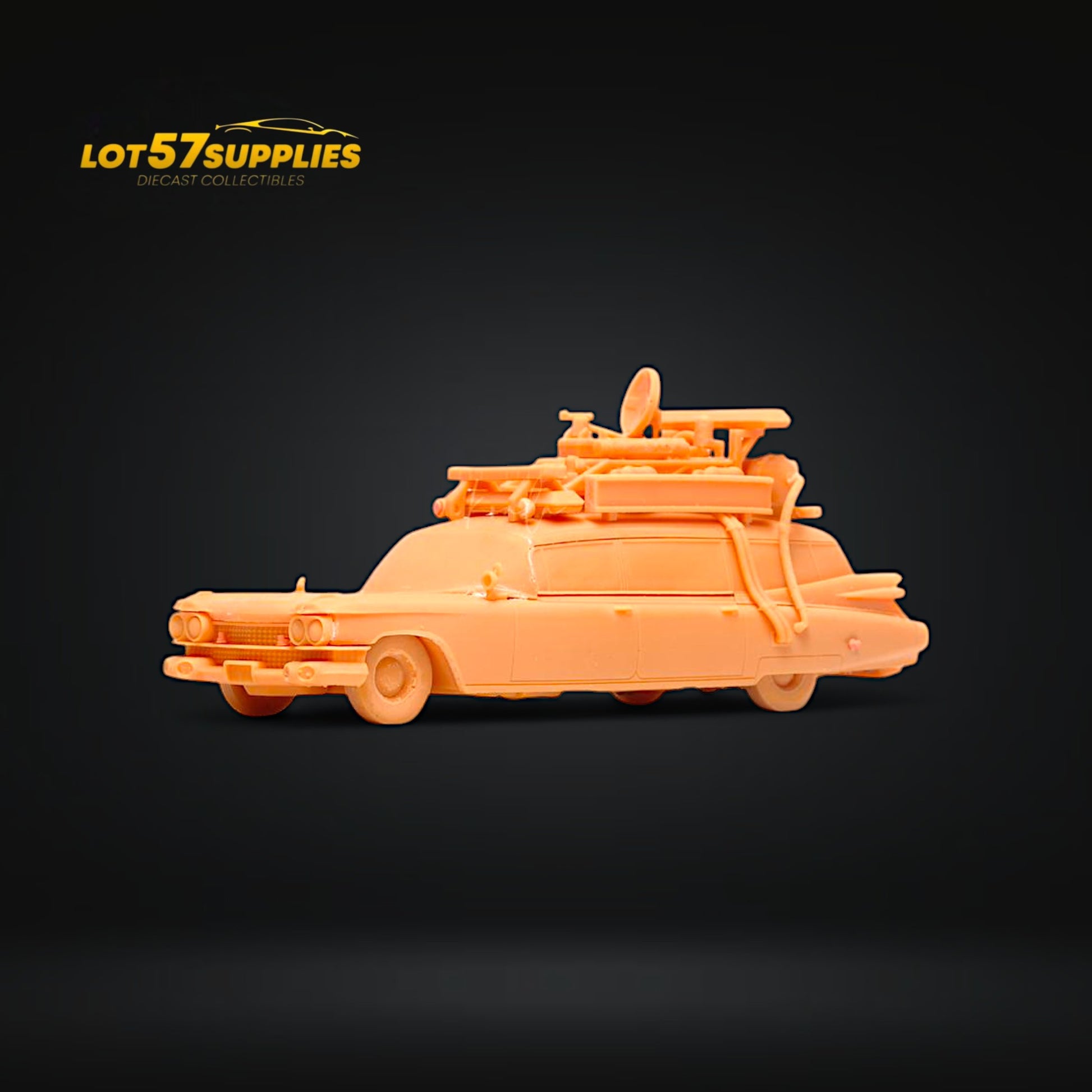 YS Movie version 1959 Cadillac Ecto-1 GHOSTBUSTERS w/ Accessories 1:64
