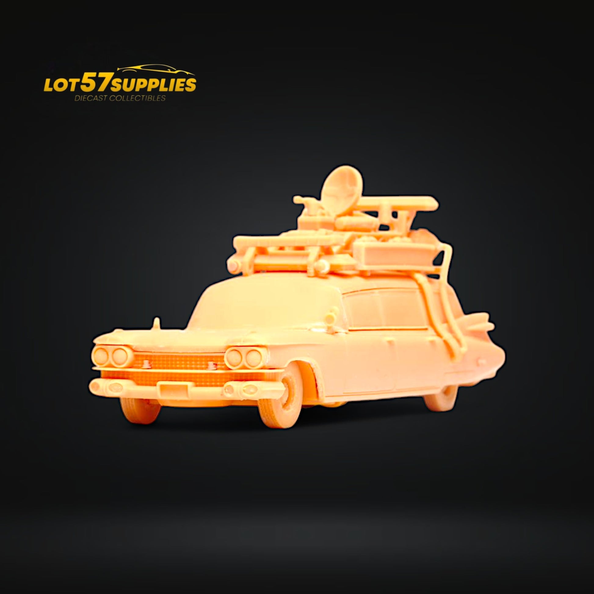 YS Movie version 1959 Cadillac Ecto-1 GHOSTBUSTERS w/ Accessories 1:64
