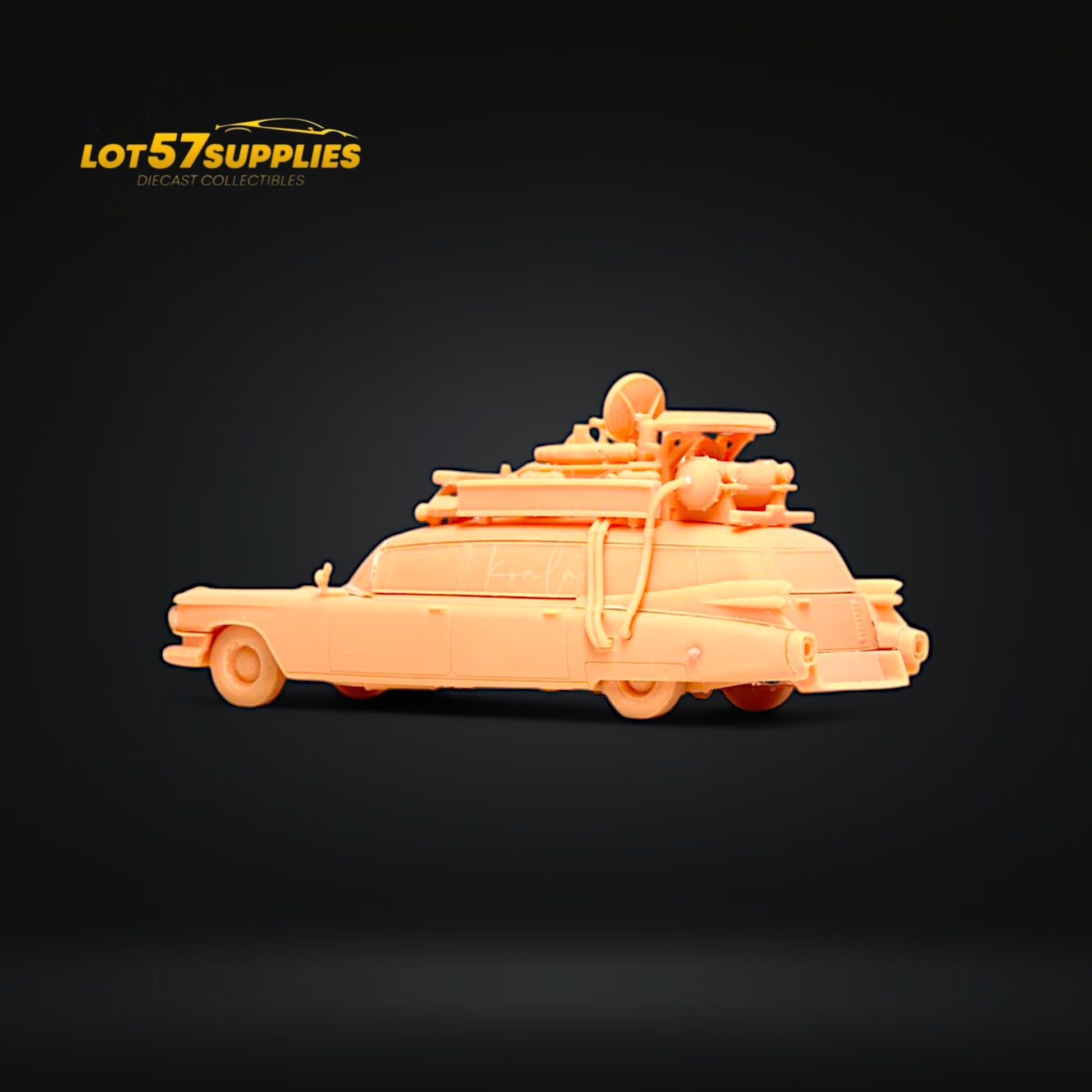 YS Movie version 1959 Cadillac Ecto-1 GHOSTBUSTERS w/ Accessories 1:64