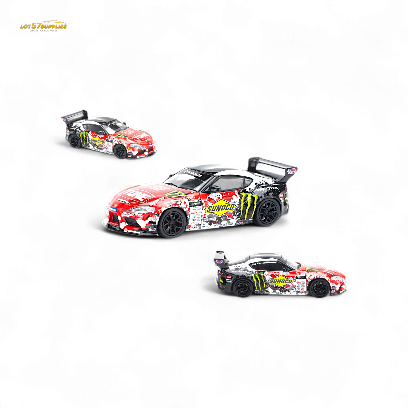 Pop Race Pandem GR Supra D1GP 2024 Daigo Saito 1:64