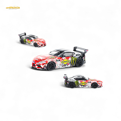 Pop Race Pandem GR Supra D1GP 2024 Daigo Saito 1:64