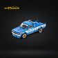 Pop Race Pandem Datsun 620 Blue w/ Openable hood 1:64