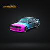 DCM BMW M3 E30 in Electric Light Pink Black Gradient 1:64