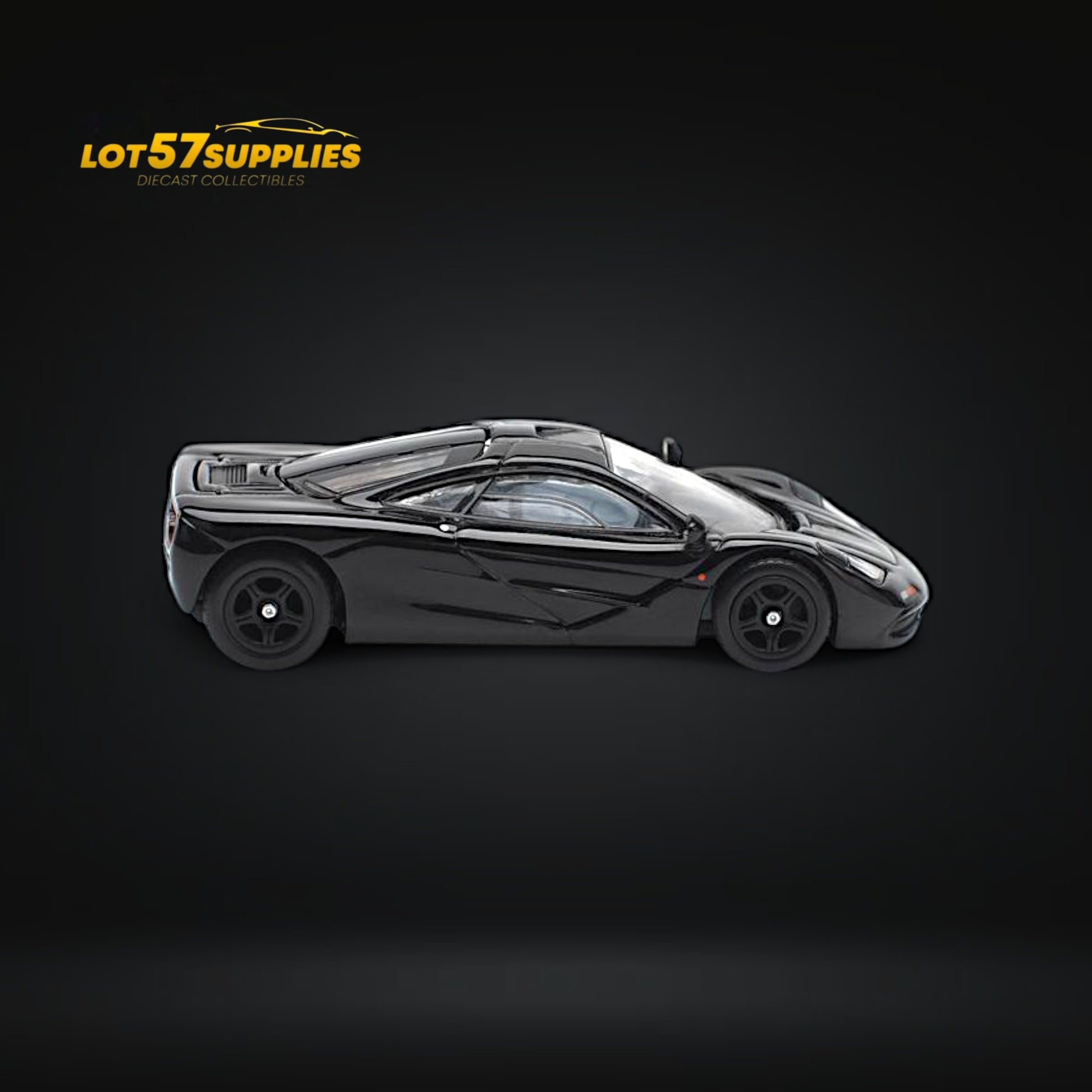 Pop Race McLaren F1 Jet Black 1:64