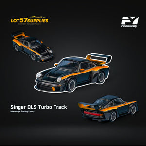 Findclassically Singer DLS Turbo High Tail Black Pearl Track Version 1:64