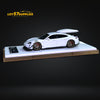 Error404 X Zephyr Designz Taycan in White with Roof Box 1:64