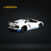 Fine Works Aventador LP700 Pearlescent White Resin 001/199 1:64