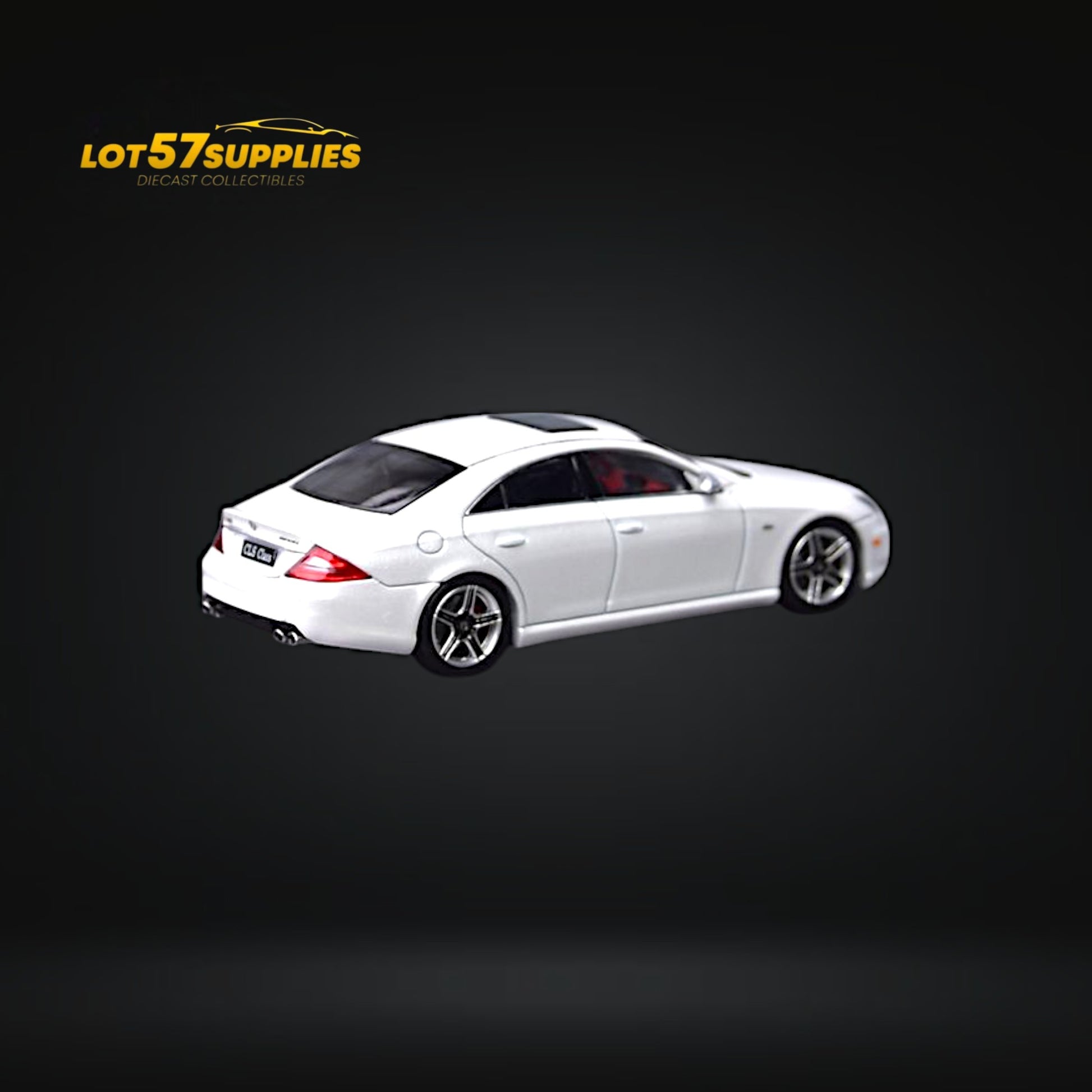 Focal Horizon CLS 63 AMG Mk1 C219 in Pearl White 1:64