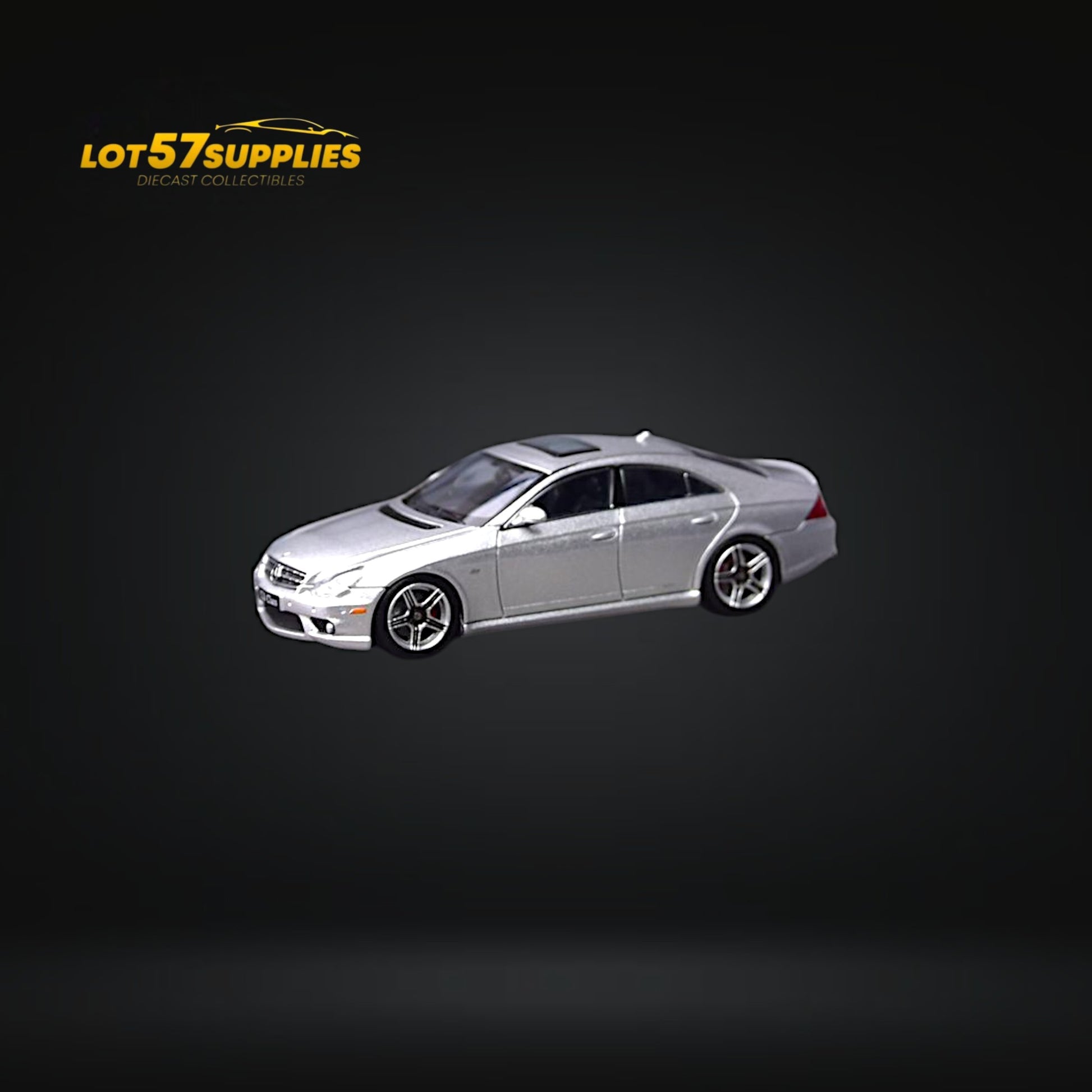 Focal Horizon CLS 63 AMG Mk1 C219 in Silver 1:64