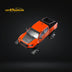 (Pre-Order) GCD Toyota TACOMA SNOW VERSION in Orange Red & 3PMSF Tires 1:64