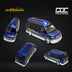 GOC GMC Savana Blue Silver Edition 1:64 - Limited to 500 Pcs