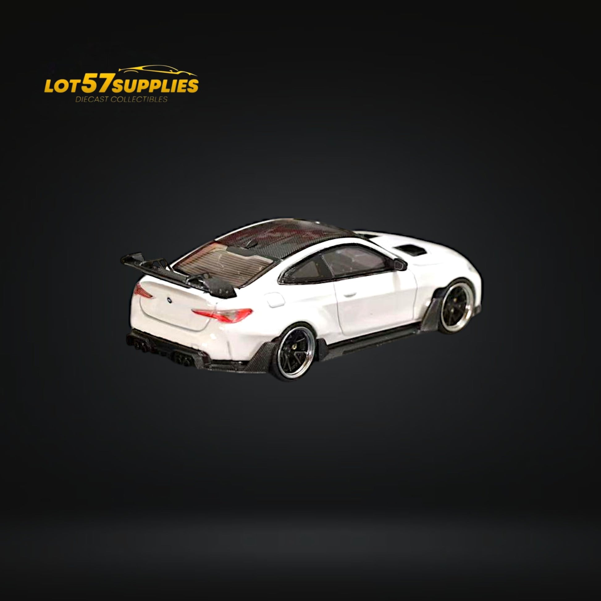 Street Weapon BMW M4 G82 Widebody in White 1:64