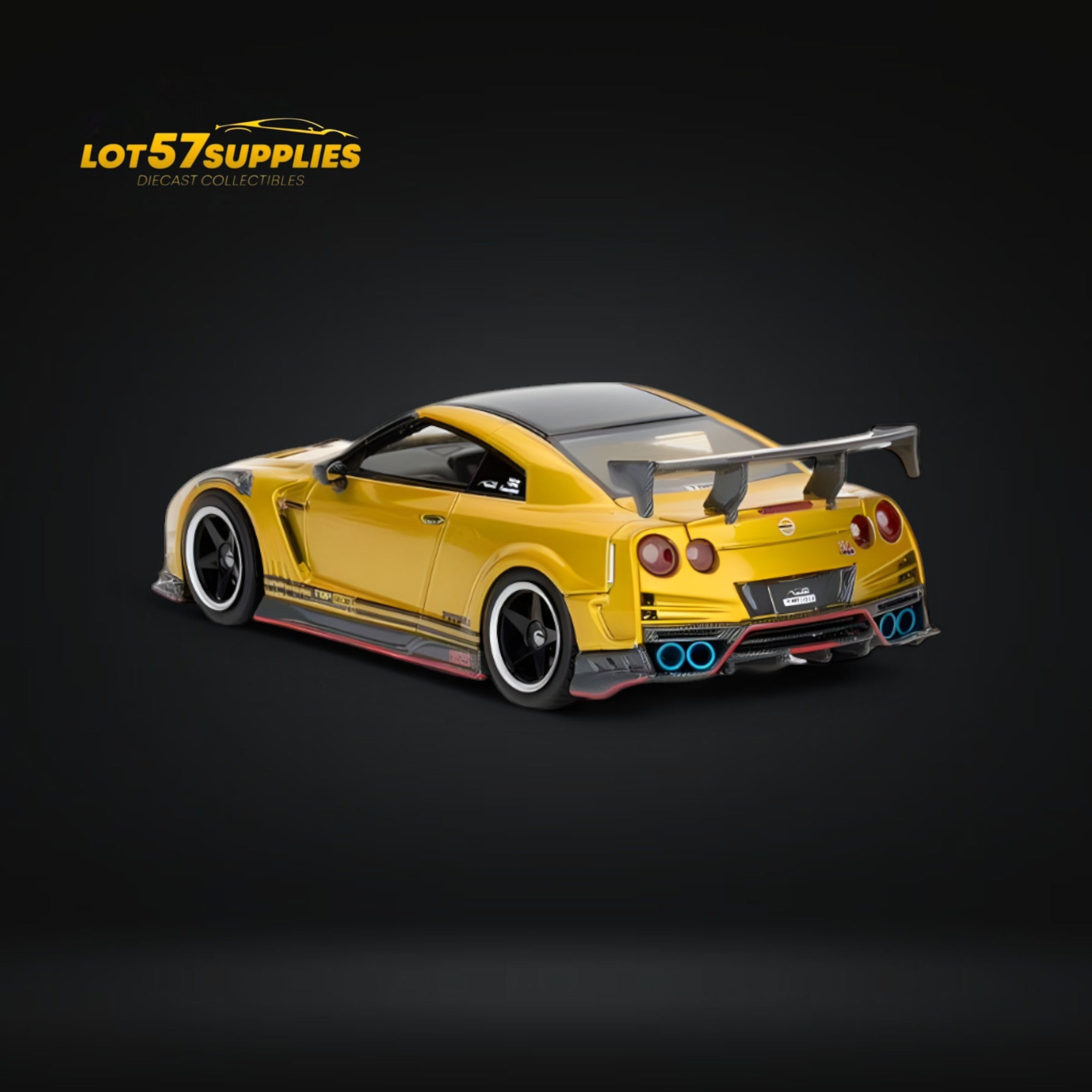 Nissan GT-R R35 TOP SECRET 1:64 Resin Model - Limited Edition