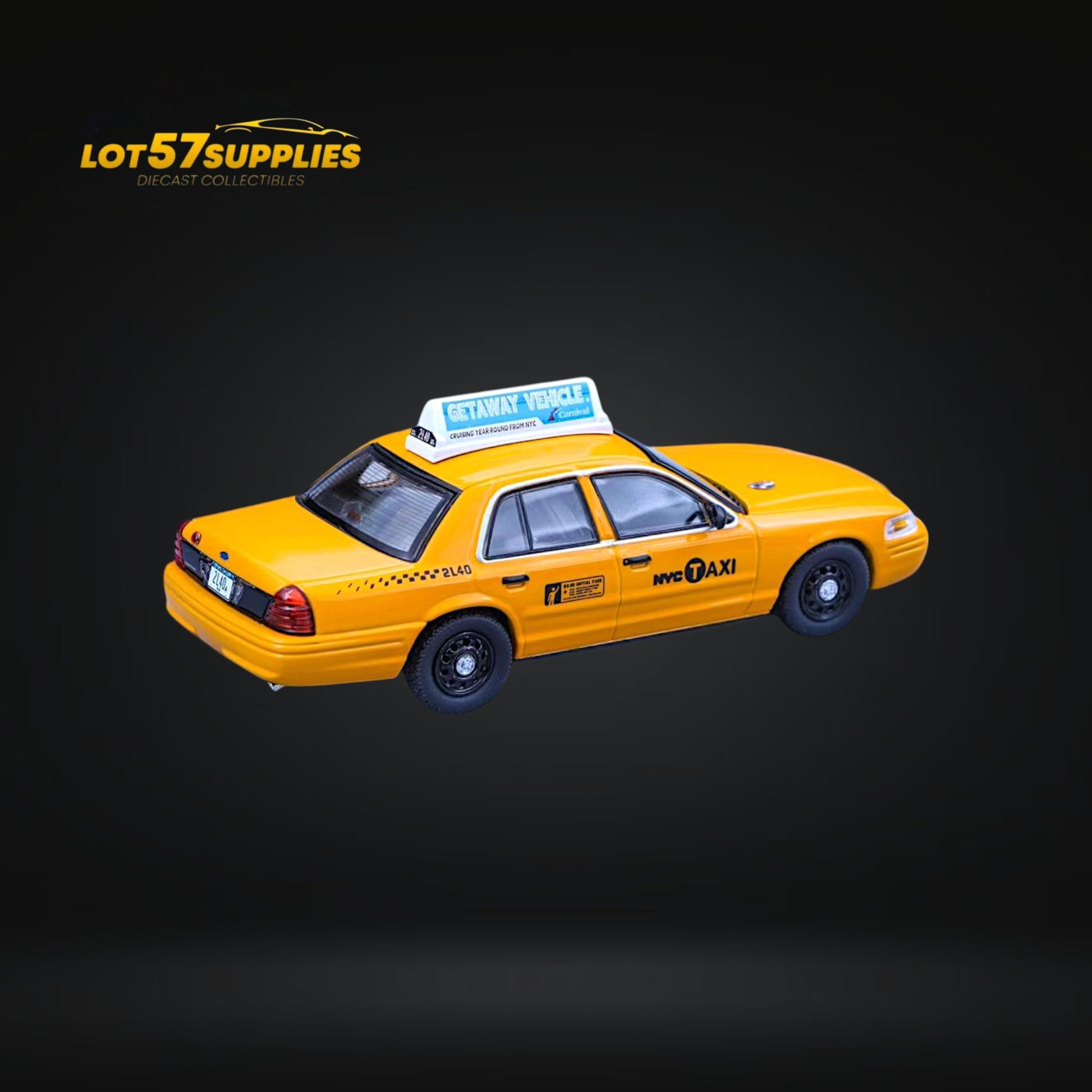 Rollin Ford Crown Victoria NYC Yellow Cab TAXINEW YORK CITY 1:64