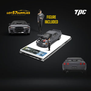 TPC Skyline GT-R R32 Gun Gray Figure Version 1:64