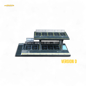 MoreArt STEEL STRUCTURE PLATFORM PARKING SCENE Version D 1:64 MO923004