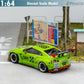 (Pre-Order) Fuji Nissan Skyline GT-R R35 Pandem Rocket Bunny Green-Red / White-Red 1:64