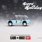 (Pre-Order) Mini GT x Kaido House Datsun 510 Wagon Surf Safari RS Winter Holiday Edition 1:64 KHMG092