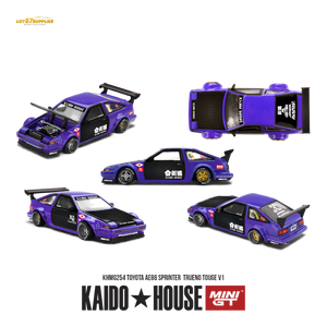 (Pre-Order) Kaido House Toyota AE86 Sprinter Trueno - TOUGE V1 1:64