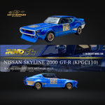 Inno64 Nissan Skyline 2000 GT-R (KPGC10) in Racing Concept Blue 1:64 IN64-KPGC110RC-BLU