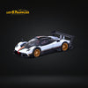 Tarmac Works Global64 Pagani Zonda R Bianco Benny Item #T64G-TL015-WH 1:64