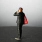 LOT57 Figures "GUY WITH GUCCI SUIT AND RED BAG" 1:64 Diorama Figure