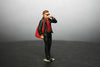 LOT57 Figures "GUY WITH GUCCI SUIT AND RED BAG" 1:64 Diorama Figure