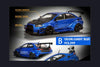 (Pre-Order) Error 404 Model Mitsubishi Evolution X Varis Widebody in Candy Blue OR Yellow 1:64 Each Limited to 299 Pcs