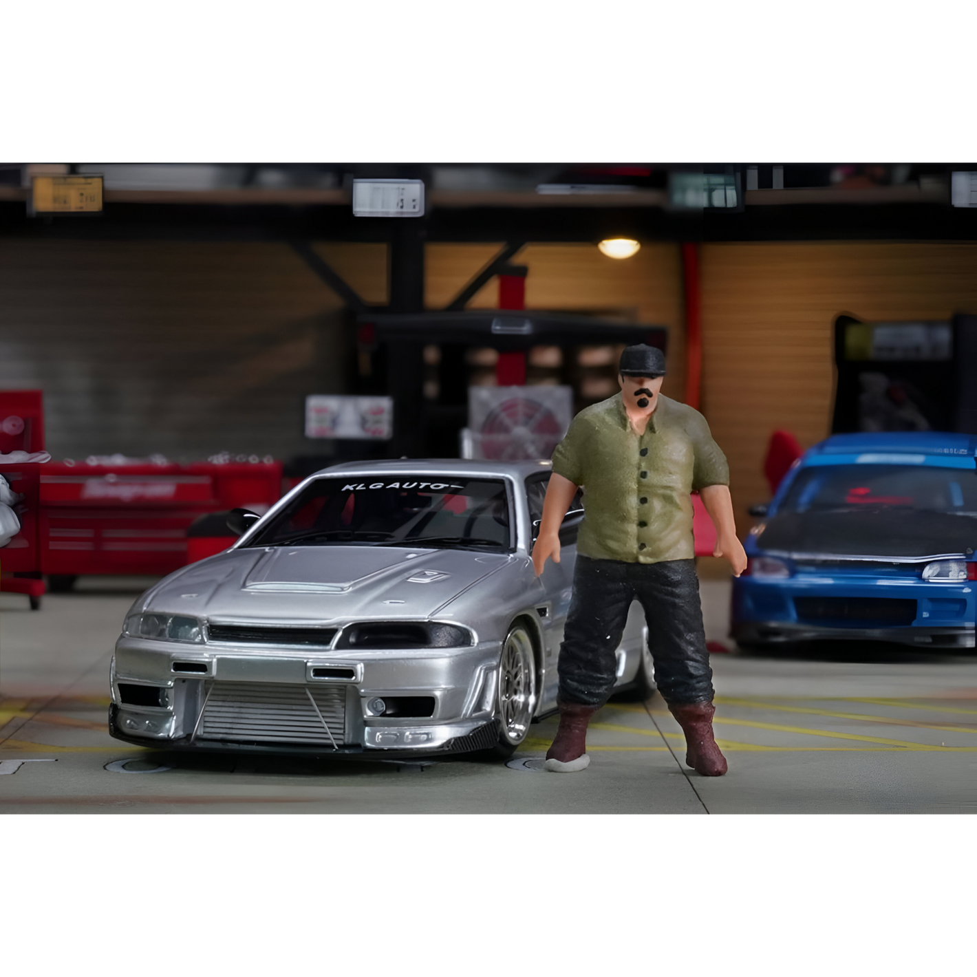 LOT57 Figures "BIG CHOLO BODYGUARD" 1:64 Diorama Figure