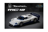 (Pre-Order) YM Model Maserati MC12 Stradale 2-Tone Blue / White Limited to 499 Pcs 1:64