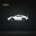 Mini-GT Porsche 911 992 GT3 RS Weissach Package White w/ Indigo Blue #853 1:64 MGT00853