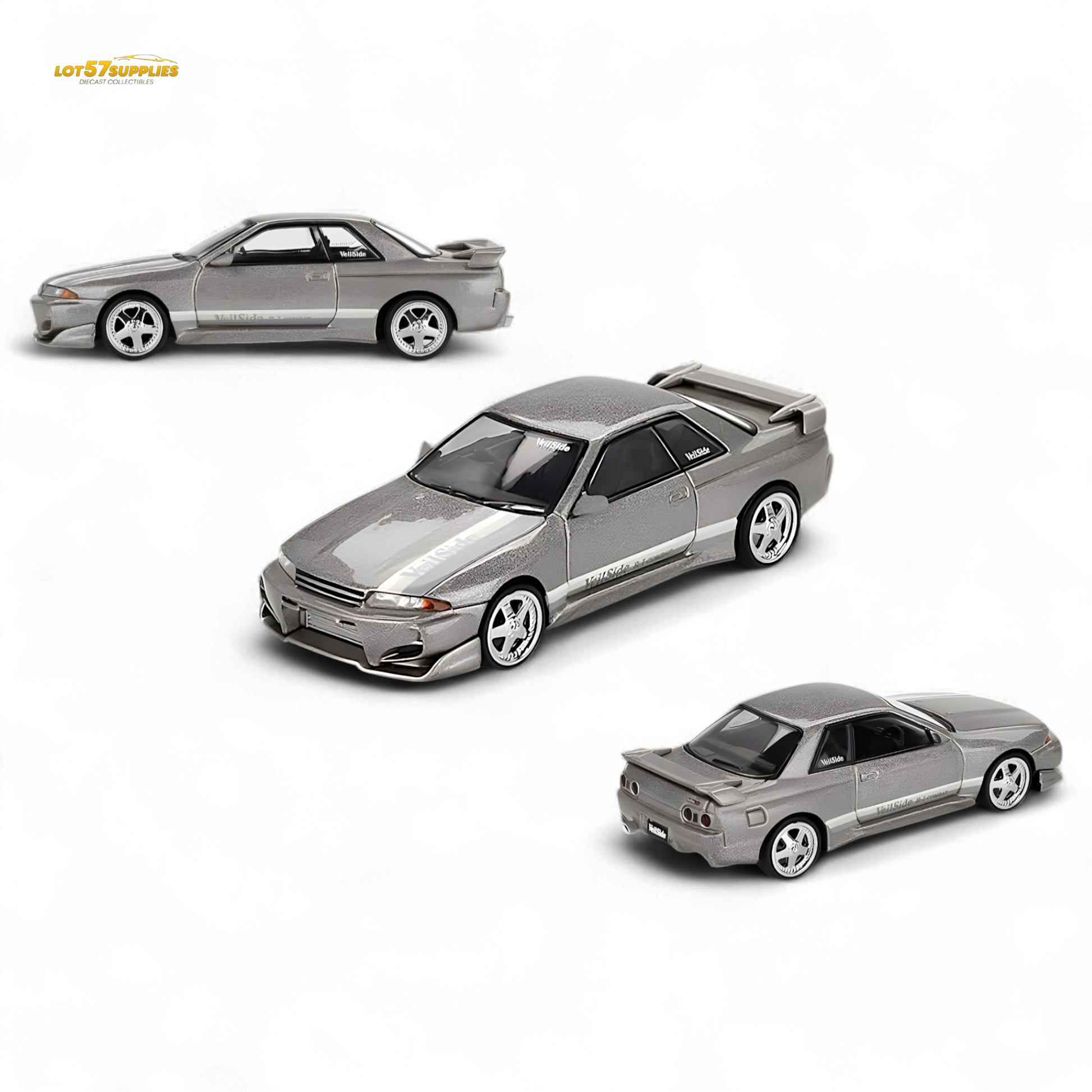 Three model cars on a white background with 'LOTOS SUPPLIES' branding.