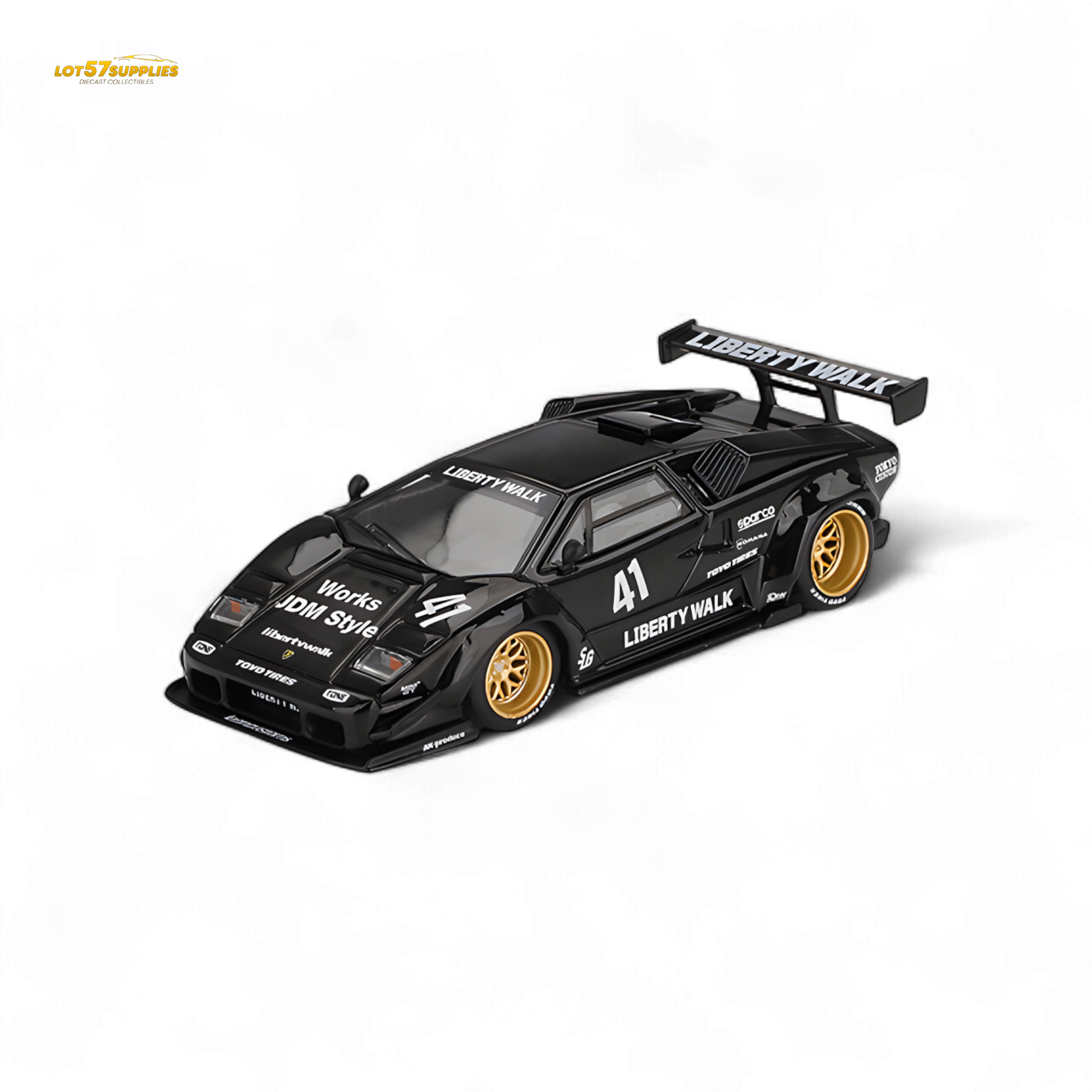 Mini GT Lamborghini Countach LB-WORKS 1:64 Diecast | LOT57 Supplies Mini GT Lamborghini Countach LB-WORKS 1:64 Diecast | LOT57 Supplies