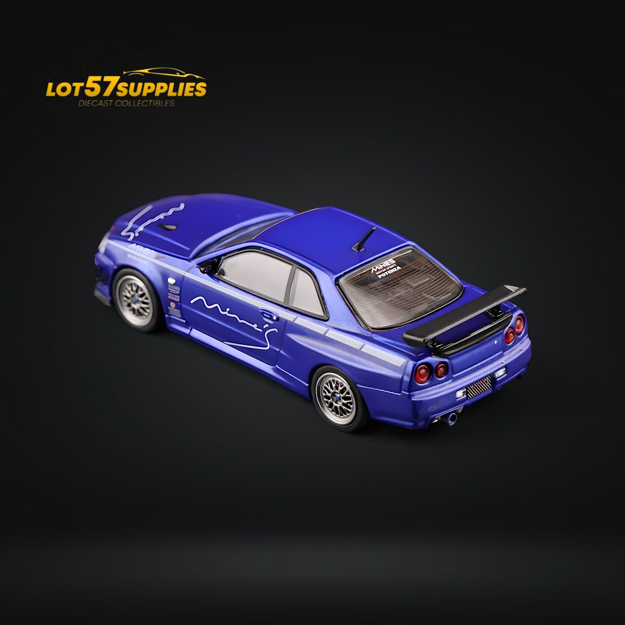Skyline GT-R R34 V-Spec Mine's 1:64 — INNO64 | LOT57
