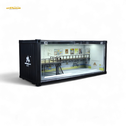 MoreArt CONTAINER REPAIR SHOP SCENE MO400207 Version B 1:64