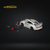 Star Model Porsche RWB 993 Motozolo Grey With Figure 1:64