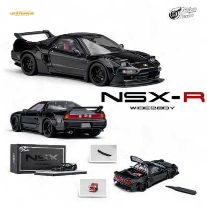 (Pre-Order) Microturbo NSX-R WideBody - Gloss Black 1:64