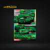 Mortal ER34 SKYLINE URAS Transparent Metallic Green 1:64