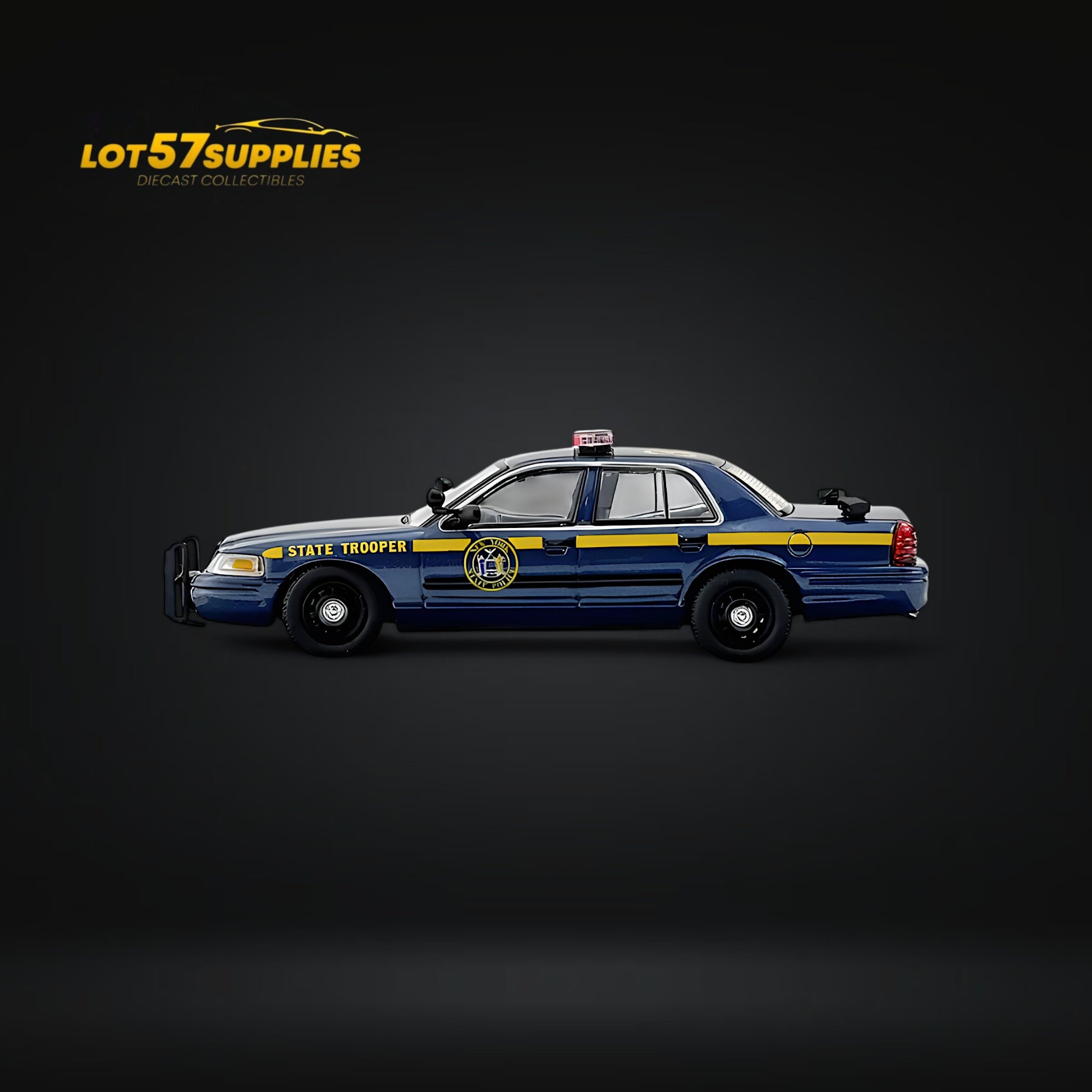 Rollin Ford Crown Victoria NYPD New York State Police Car 1:64