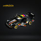 PGM Porsche 964 RWB Black Apple Livery Openable Luxury Base 1:64