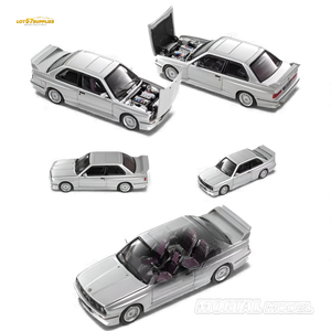 (Pre-Order) Mortal BMW E30 M3 Sedan - Silver Gray 1:64