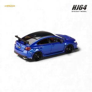 Hobby Japan Subaru S208 WR Blue Pearl 1:64 Diecast Model